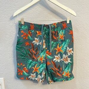 Apt. 9 Athletic Green and Orange Shorts